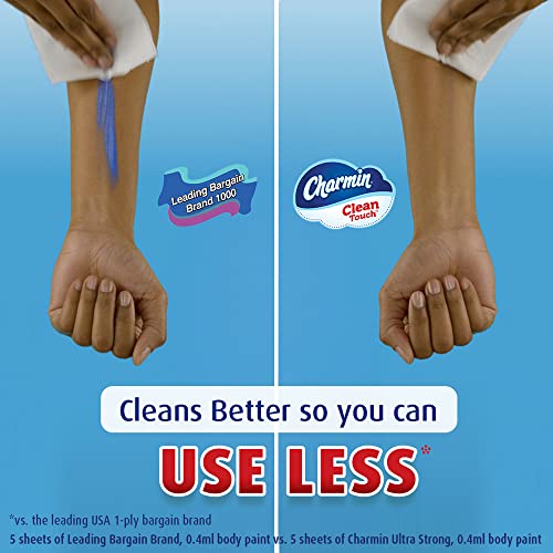 Charmin Ultra Strong Clean Touch Toilet Paper, 18 Family Mega Rolls = 90 Regular Rolls - Image 5