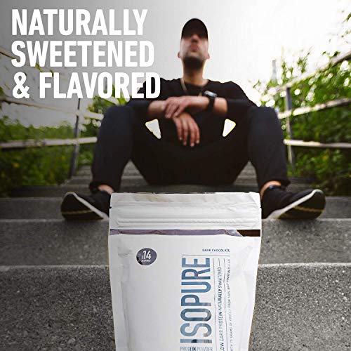 Isopure Protein Powder, Whey Protein Isolate Powder, 25g Protein, Low Carb & Keto Friendly, Naturally Sweetened & Flavored, Flavor: Tahitian Vanilla, 1 Pound - Image 4